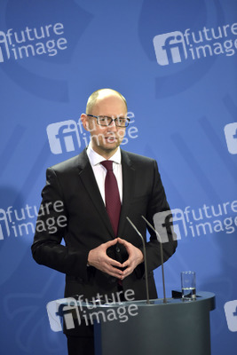 Arsenij Jazenjuk zu Gast in Berlin