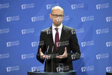 Arsenij Jazenjuk zu Gast in Berlin