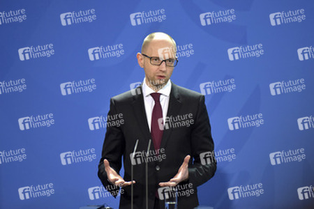 Arsenij Jazenjuk zu Gast in Berlin