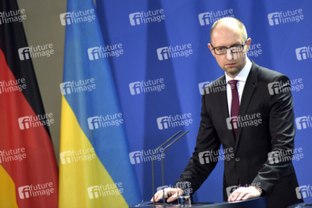 Arsenij Jazenjuk zu Gast in Berlin
