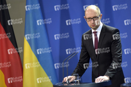 Arsenij Jazenjuk zu Gast in Berlin