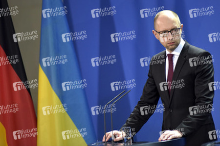 Arsenij Jazenjuk zu Gast in Berlin
