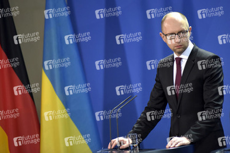 Arsenij Jazenjuk zu Gast in Berlin
