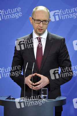Arsenij Jazenjuk zu Gast in Berlin