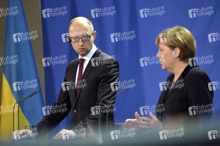 Arsenij Jazenjuk zu Gast in Berlin