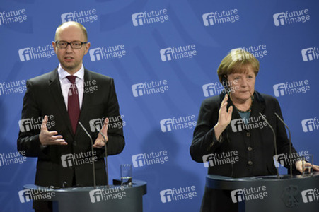 Arsenij Jazenjuk zu Gast in Berlin