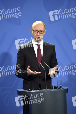 Arsenij Jazenjuk zu Gast in Berlin