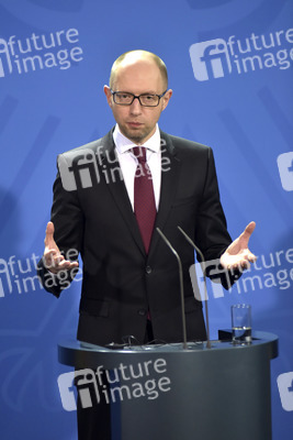 Arsenij Jazenjuk zu Gast in Berlin