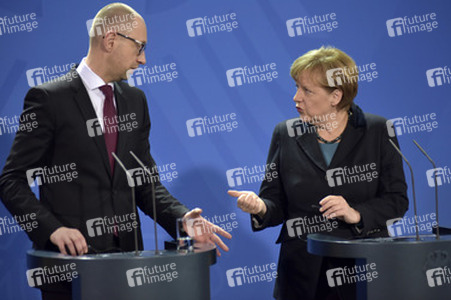 Arsenij Jazenjuk zu Gast in Berlin