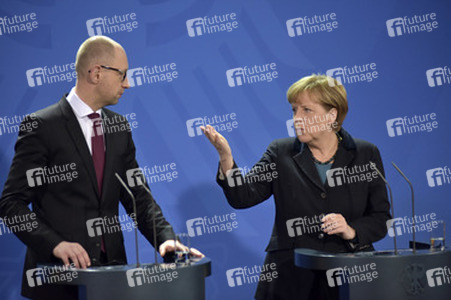 Arsenij Jazenjuk zu Gast in Berlin