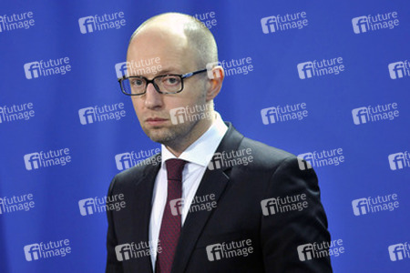 Arsenij Jazenjuk zu Gast in Berlin