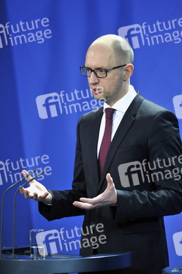 Arsenij Jazenjuk zu Gast in Berlin