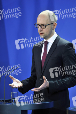 Arsenij Jazenjuk zu Gast in Berlin