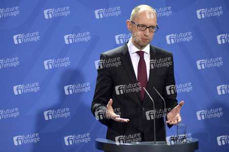 Arsenij Jazenjuk zu Gast in Berlin