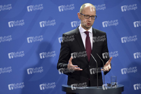 Arsenij Jazenjuk zu Gast in Berlin