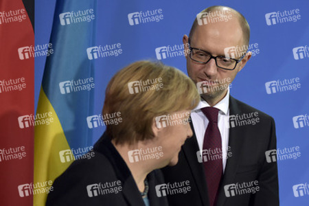 Arsenij Jazenjuk zu Gast in Berlin