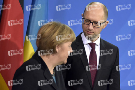Arsenij Jazenjuk zu Gast in Berlin