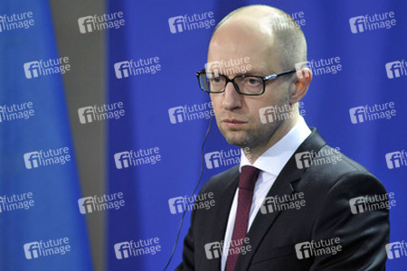 Arsenij Jazenjuk zu Gast in Berlin