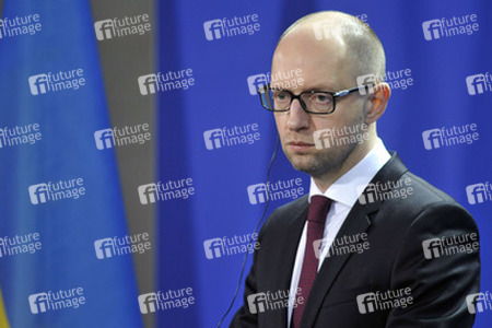 Arsenij Jazenjuk zu Gast in Berlin