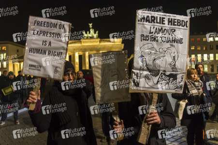 Mahnwache am Pariser Platz, Berlin