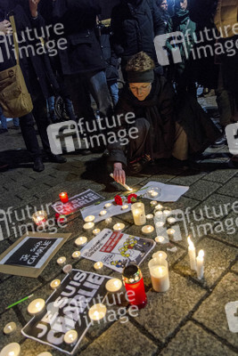 Mahnwache am Pariser Platz, Berlin