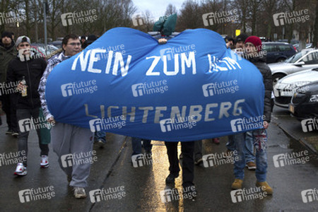 Demos in Lichtenberg, Berlin