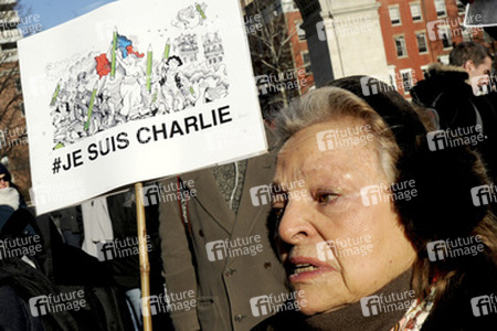 Charlie Hebdo Demonstration, New York
