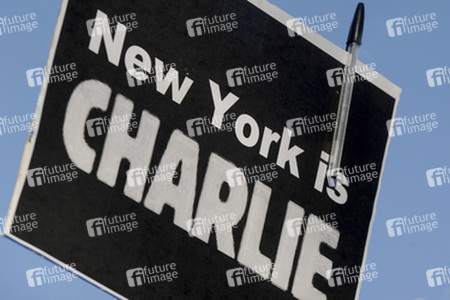 Charlie Hebdo Demonstration, New York