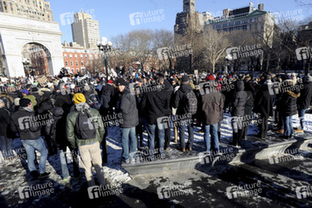 Charlie Hebdo Demonstration, New York