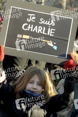 Charlie Hebdo Demonstration, New York