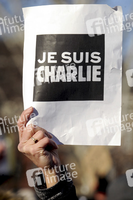 Charlie Hebdo Demonstration, New York
