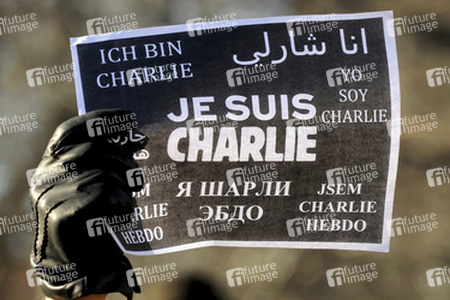 Charlie Hebdo Demonstration, New York