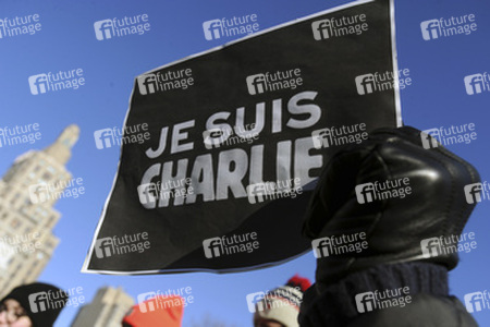 Charlie Hebdo Demonstration, New York