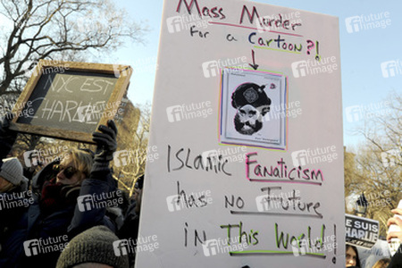 Charlie Hebdo Demonstration, New York