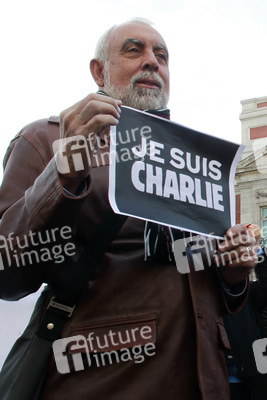 Charlie Hebdo Demonstration, Madrid