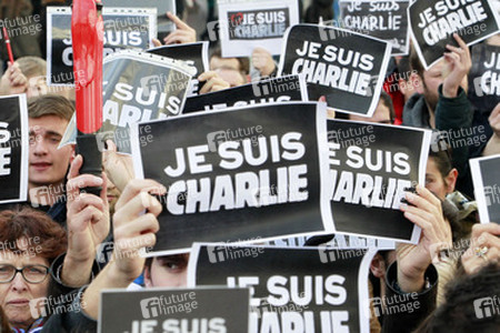 Charlie Hebdo Demonstration, Madrid