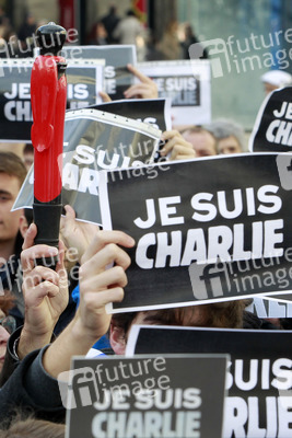 Charlie Hebdo Demonstration, Madrid