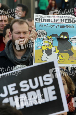 Charlie Hebdo Demonstration, Madrid