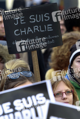 Charlie Hebdo Demonstration, Madrid