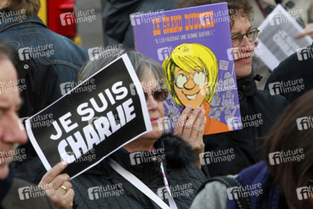 Charlie Hebdo Demonstration, Madrid