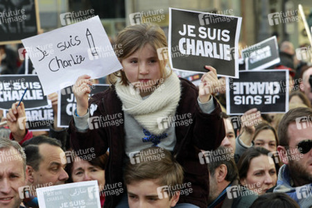 Charlie Hebdo Demonstration, Madrid