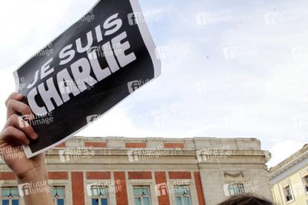 Charlie Hebdo Demonstration, Madrid