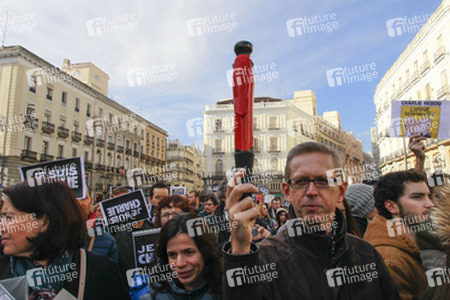 Charlie Hebdo Demonstration, Madrid