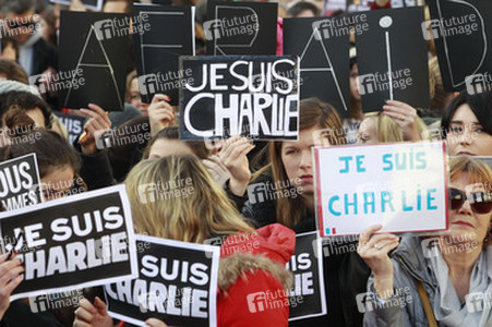 Charlie Hebdo Demonstration, Madrid