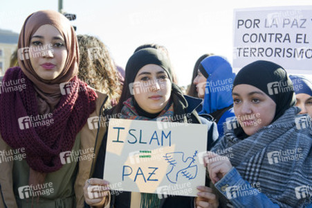 Charlie Hebdo Demonstration, Madrid