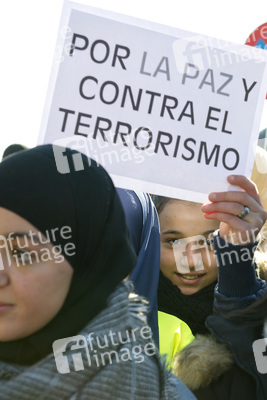 Charlie Hebdo Demonstration, Madrid