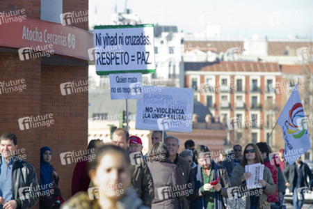 Charlie Hebdo Demonstration, Madrid