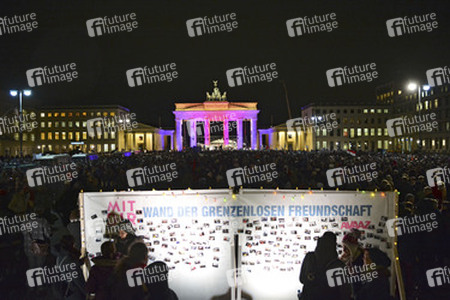 Mahnwache am Brandenburger Tor, Berlin
