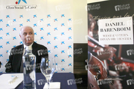 Daniel Barenboim Pressekonferenz, Madrid