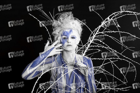 Eiskönigin / Ice Queen Body Painting